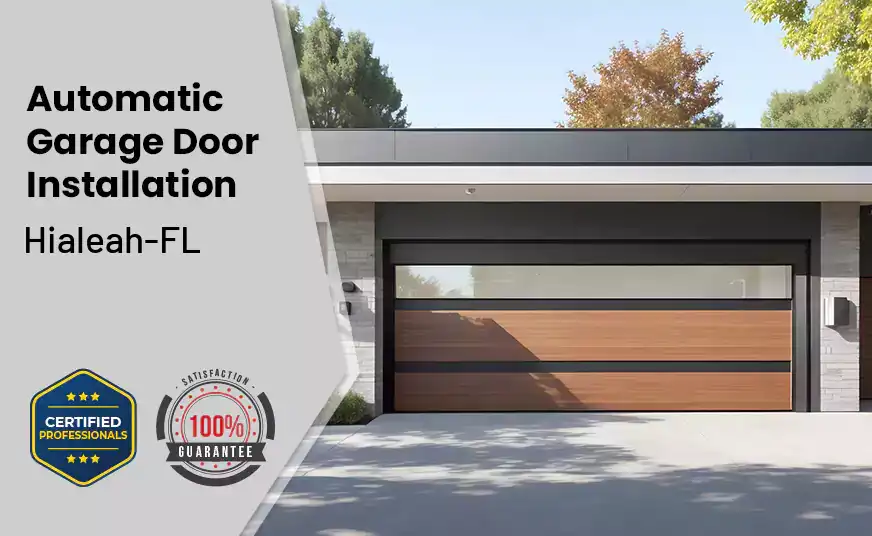 Automatic Garage Door Installation  Hialeah-FL 