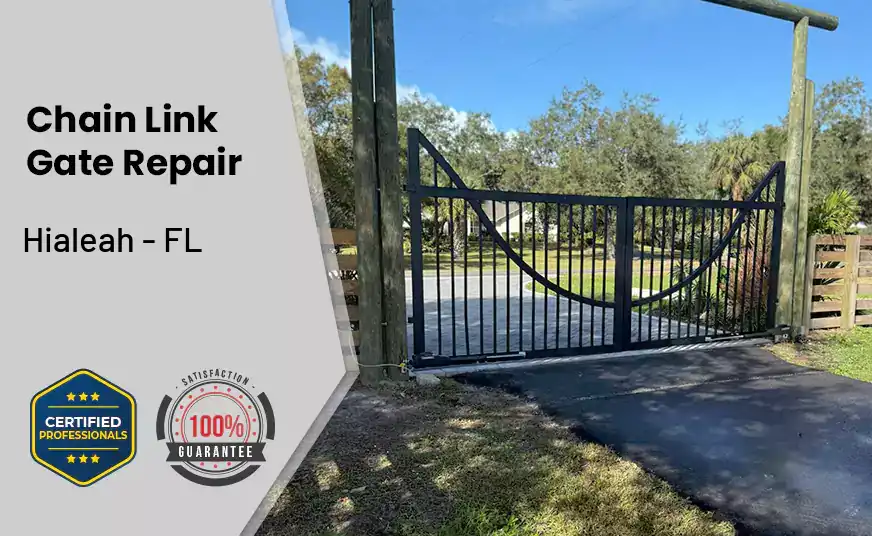 Chain Link Gate Repair Hialeah - FL 