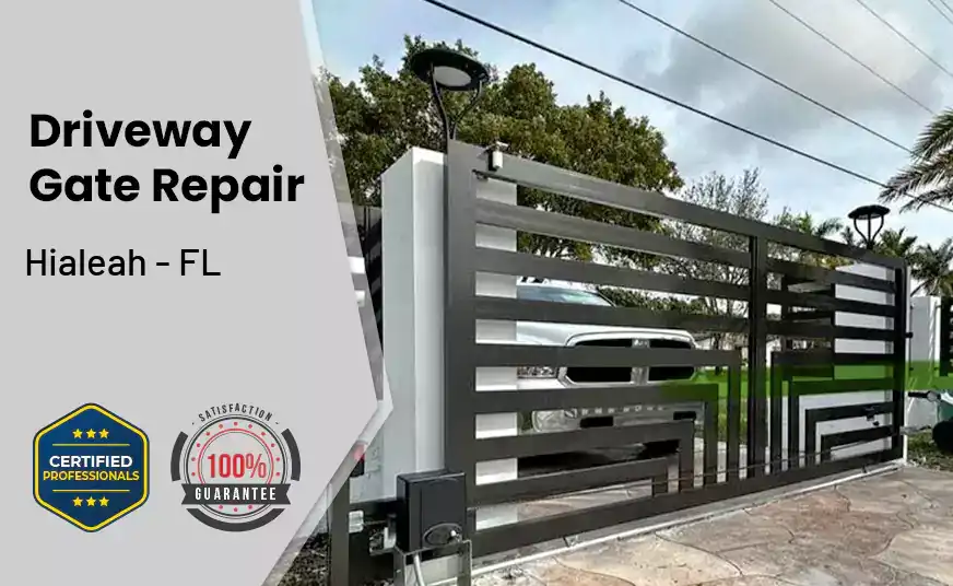 Driveway Gate Repair Hialeah - FL 