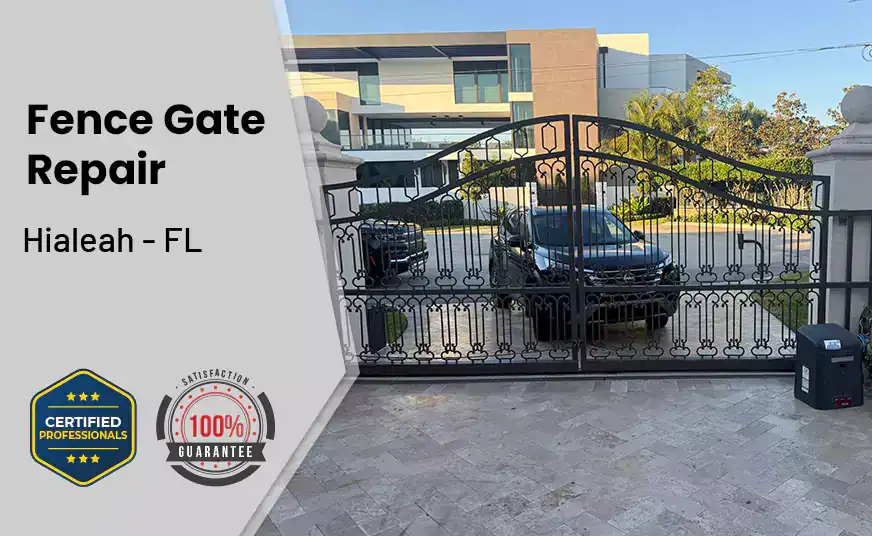 Fence Gate Repair Hialeah - FL 