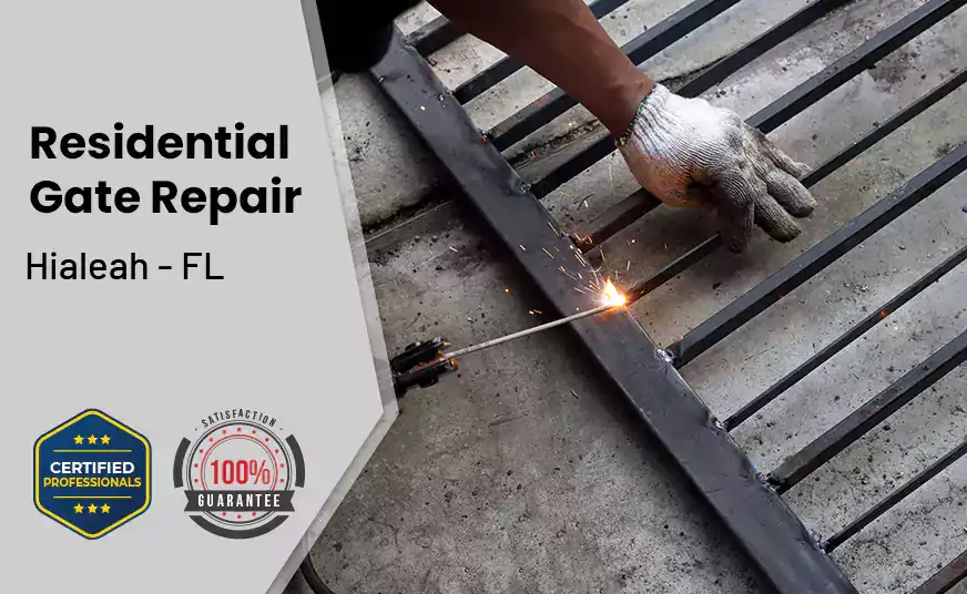 Residential Gate Repair Hialeah - FL 