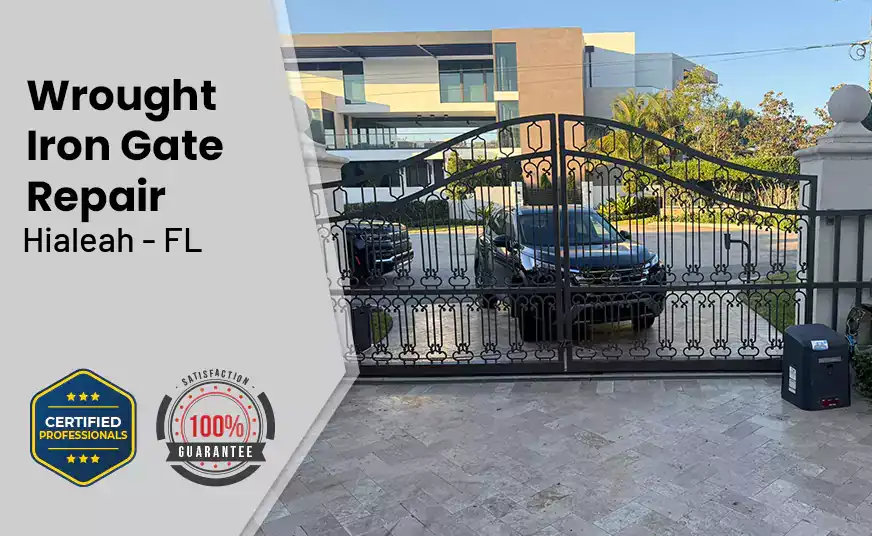  Wrought Iron Gate Repair Hialeah - FL 