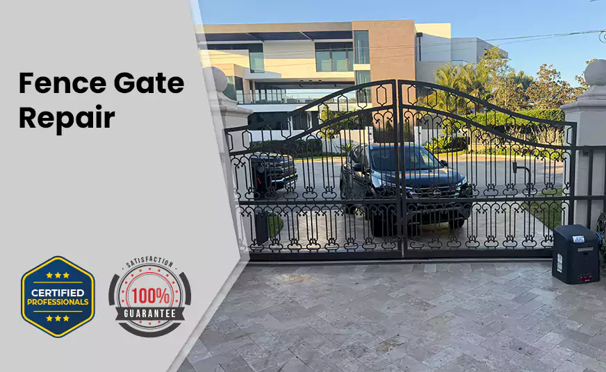 Fence Gate Repair in Hialeah, FL