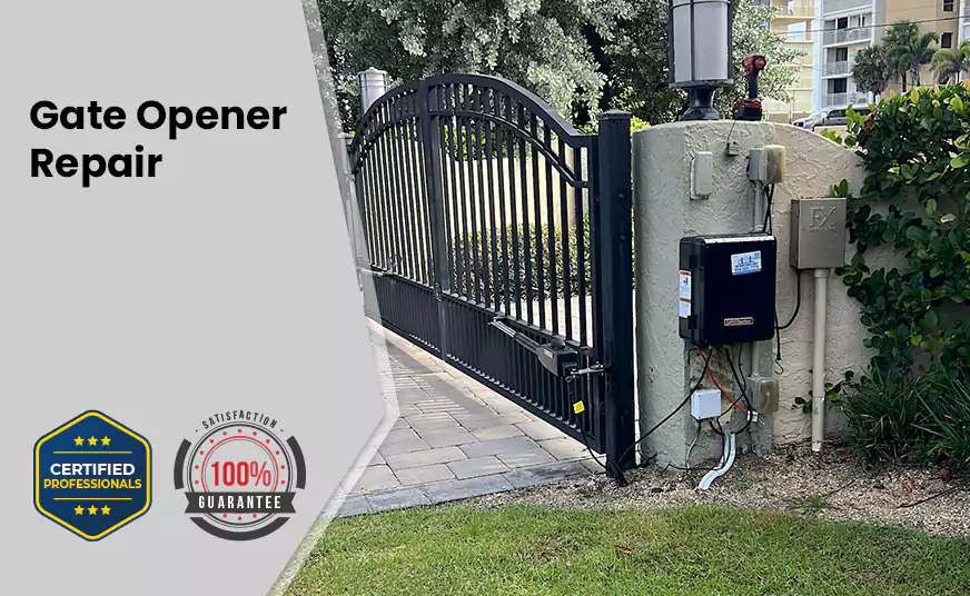 Gate Opener Repair in Hialeah, FL