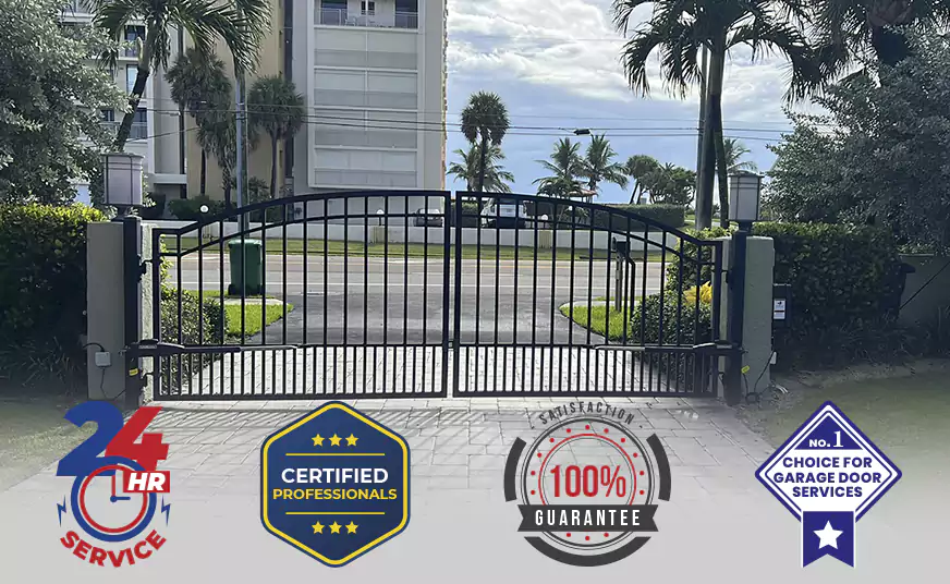 Electric Driveway Gate Repair in Hialeah, FL
