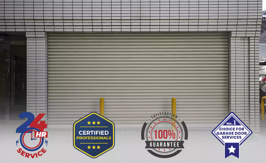 New Amarr Automatic Roll Up Garage Doors Installation in Hialeah, FL