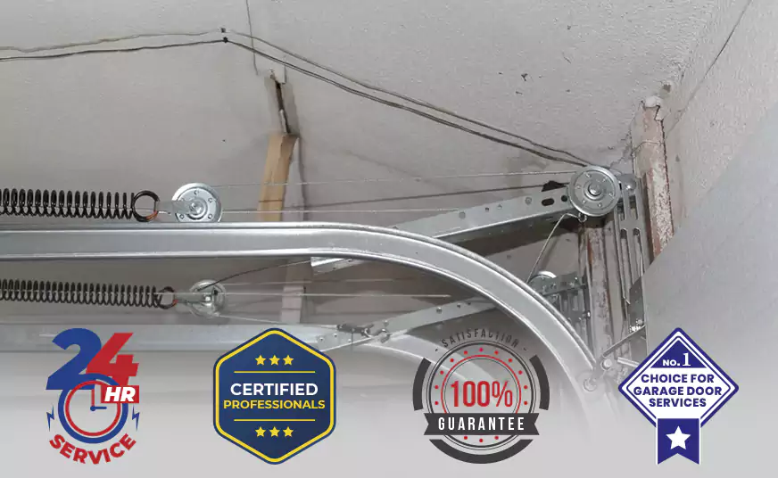 Overhead Garage Door Pulley Cable Replacement in Hialeah, FL