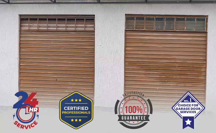 Residential Wood Roll Up Garage Doors in Hialeah, FL